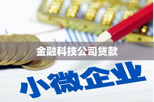 迁安金融科技公司贷款