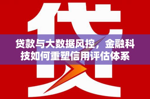 崖州贷款与大数据风控，金融科技如何重塑信用评估体系