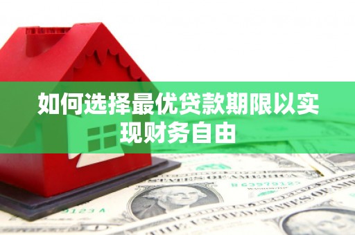 维西如何选择最优贷款期限以实现财务自由