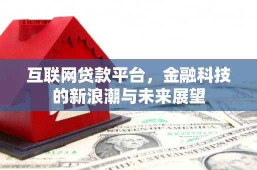 会理互联网贷款平台，金融科技的新浪潮与未来展望