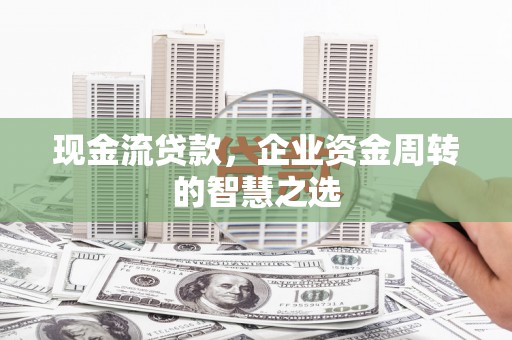隆阳现金流贷款，企业资金周转的智慧之选