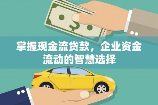 灵台掌握现金流贷款，企业资金流动的智慧选择