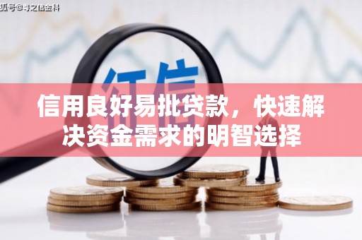 临海信用良好易批贷款，快速解决资金需求的明智选择