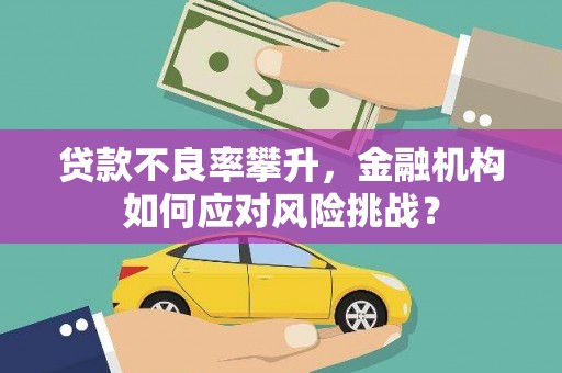营口贷款不良率攀升，金融机构如何应对风险挑战？