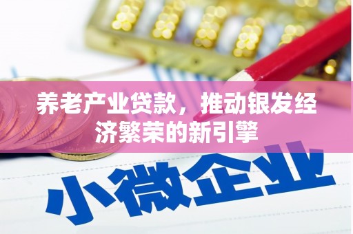 秀英养老产业贷款，推动银发经济繁荣的新引擎