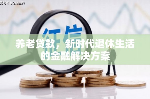 埔心养老贷款，新时代退休生活的金融解决方案