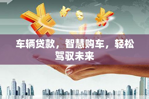 新河车辆贷款，智慧购车，轻松驾驭未来